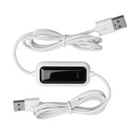 Cable USB de transferencia de alta velocidad entre dos ordenadores, cable de datos para compartir archivos rápido sin necesidad de controladores,