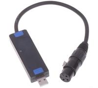Cable USB del controlador de iluminación para la configuración programable de RDM y en tiempo real para ajuste de parámetros de iluminación de escenario