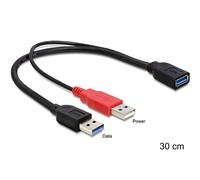 Cable USB DeLOCK 83176 0,3 m USB 3.2 Gen 1 2 x USB A