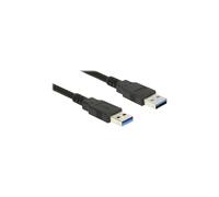 Cable USB DELOCK - USB 3.0 - 1.5m - Doble apantallado - Negro