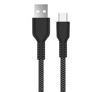 Cable USB Ewent EC1134 USB 2.0 USB A a USB C 1 m 0,48 Gbit/s 60 W Negro/Blanco