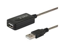Savio Cable Alargador USB CL-130 Negro 10 m