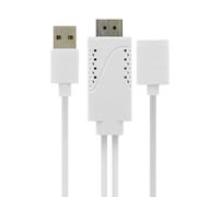 Avizar Cable USB Hembra MHL a HDMI macho y USB Macho Smartphone/Tablet,