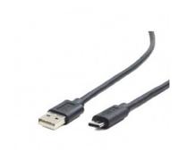 CABLE USB GEMBIRD 2.0 A TIPO C MACHO MACHO CARGA RAPIDA 1M