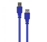 Cable USB Gembird CCP-USB3-AMAF-6 1,8 m Azul Macho a Hembra Alta Velocidad