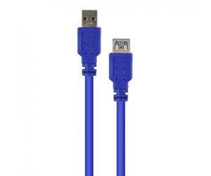 Cable USB Gembird CCP-USB3-AMAF-6 1,8 m Azul Macho a Hembra Alta Velocidad