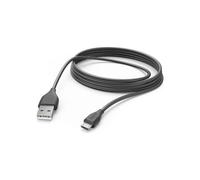 Cable USB - HAMA - Micro-USB - 3 m - Carga rápida - Negro