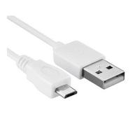 Cable USB Hamlet XUMICROU150W 1,5 m USB 2.0 Blanco