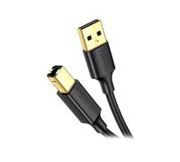 Cable USB Impresora Gree Ugreen 10351 3m USB 2.0 chapado oro