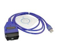 Cable USB KKL VAG-COM 409.1 OBD2 OBDII Escáner de Diagnóstico VW/Audi/Seat VCDS
