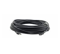 Cable USB Kramer CA-UAM/UAF-35 10,7 m USB 2.0 A Macho a A Hembra Negro