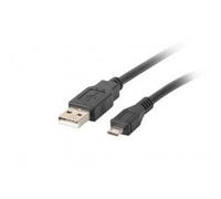 CABLE USB LANBERG 2.0 MACHO/MICRO USB MACHO 1M NEGRO