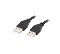 CABLE USB 2.0 LANBERG MACHO/MACHO 0.5M NEGRO