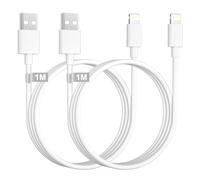 Cable USB Lighting 1M+1M 2Pack [MFi Certificado], Cable iPhone Carga Rápida cable Cargador cable USB Carga Rápida iphone Charger Cable para Apple iPhone 14 13 12 11 Pro Max XS XR 8 7 6 Plus 5 SE,iPad