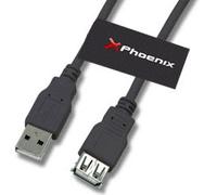 Cable usb macho a hembra 5 m