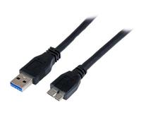 Cable USB Micro B StarTech USB3CAUB1M 1m SuperSpeed Negro Macho-Macho