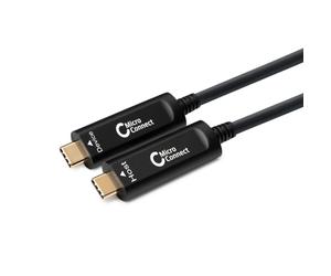 Cáble USB - MICRO CONNECT - MC-USB3.1CC10OP - 10m - USB 3.2 Gen 2 - Conectores USB C chapados en oro