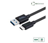 Cable USB MICROCONNECT ECO-USB3.2CA1 1 m USB A a USB C USB 3.2 Gen 2 Negro