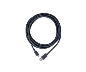Cable USB NACON PS5USBCCABLE3M USB-A a USB-C 3 m Negro trenzado PS5