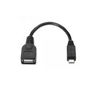 CABLE USB NANO CABLE USB2.0 A/H - MICRO USB2.0 B/M 15CM NEGRO OTG