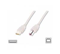 CABLE USB NANO CABLE USB2.0 A/M - USB2.0 B/M 1.8M BEIGE IMPRESORA