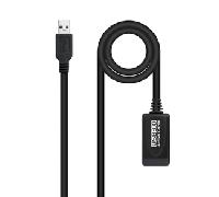 Cable USB A 3.2 Macho - Hembra (5 mts) - Nanocable