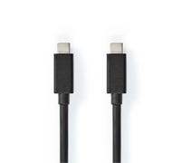 Cable USB Nedis de 2 m 3.2 Gen 2x2 100 W, 4K@60 Hz, 20 Gbps