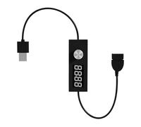 Cable USB para interruptor de temporizador, temporizador de bajo consumo con apagado automático del acuerdo de función, cable de alimentación profesional ideal para la gestión de la eficiencia de Hau