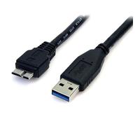 Cable USB StarTech USB3AUB50CMB 0,5 m USB 3.2 Gen 1 Micro B Macho a USB A Macho Negro