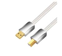 Cable USB Tipo A A B, De Datos Hi-Fi 6N OCC AB, DAC(0.75m)