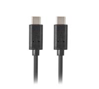 Cable usb tipo c 3.1 gen 1 lanberg 0.5m - macho - macho - negro