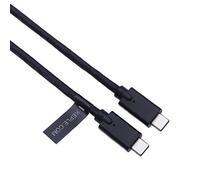 Cable USB tipo C a C C-USB 3.1 compatible con Oneplus 2 Two, Nexus 6p, 5X, Wileyfox Swift 2, Plus, X FHD Phone, Dell Venue 8 Pro, Acer Switch 12 S, Nokia Tablet Quick Charge (1 m)