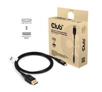 Cable USB Tipo-C a DisplayPort - Club 3D - CAC-1559 - 8K - 80 Gbit/s - 1m