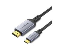 Cable USB Tipo C a HDMI 4K/60Hz - AD057: Transmisión de alta velocidad y compatibilidad universal 1,2 m