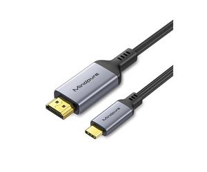 Cable USB Tipo C a HDMI 4K/60Hz - AD057: Transmisión de alta velocidad y compatibilidad universal 1,8 millones