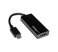 Cable usb tipo c a hdmi startech 0.147m - macho - hembra - negro