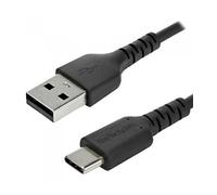 2M DURABLE USB 2.0 TO USB C CABLE BLACK ARAMID FIB ER RUSB2AC2MB