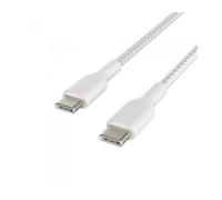 Cable Trenzado Belkin Boost Charge Usb-c A Usb-c 1m Color Blanco - Cab004bt1mwh