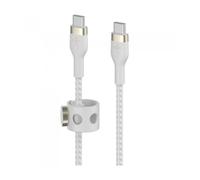 Cable usb tipo c belkin 3m - macho - macho - blanco - trenzado