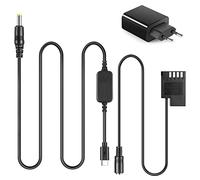 Cable USB Tipo C DMW-DCC12 BLF19 BLF19e DC Acoplador Batería simulada para Lumix DMC-GH5s GH5 G9LGK GH3 GH4 GH4K