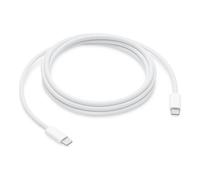 Cable usb tipo c apple 2m - macho - macho - blanco