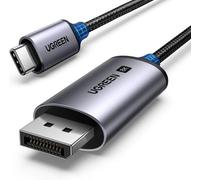 Cable USB Tipo C Macho a Macho DisplayPort 1m 8K 60Hz, Negro CM556 UGREEN