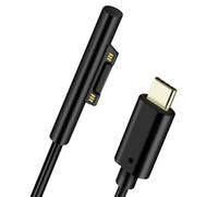 Cable USB Tipo C microsoft surface Recargar Rápido 1m 4Smarts Negro