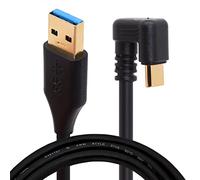 Cable USB tipo C para juegos, 1,8 metros de largo, 180 grados, forma de U, USB C a USB 3.0, cable de carga rápida, adaptador de sincronización de datos, cargador USB C (1,8 metros)