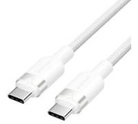 Cable USB Tipo-C Vention TRDWF 1m Blanco 3A 60W 480Mbps PVC Aluminio