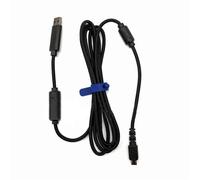 Cable USB trenzado de nailon de 2 m compatible con el mando de juegos RAZER RAIJU PS4. Cable USB de alta velocidad de repuesto.