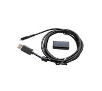 Cable USB trenzado para ratón, cable de carga negro, adaptador para ratón Logitech G502