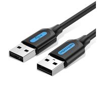 Cable USB 2.0 Vention COJBI/ USB Macho - USB Macho/ 480Mbps/ 3m/ Negro