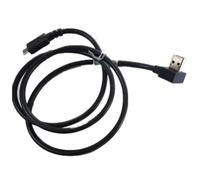 Cable USB Zebra CBL-TC2Y-USBC90A-01 1,1 m USB A a USB C Negro