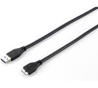 Cable USB 3.0 A a Micro USB B Equip 128397 Negro 1,8 m